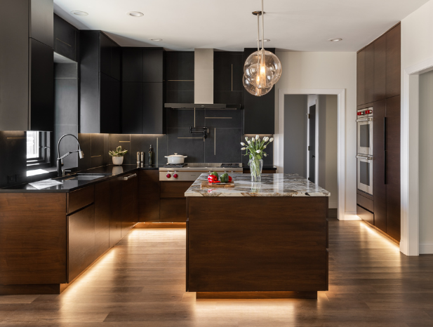 Modern luxury kitchen design by Nikki Klugh Design Group